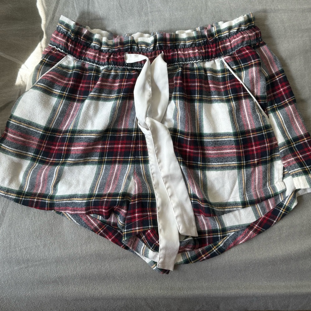 Abercrombie sleep shorts plaid